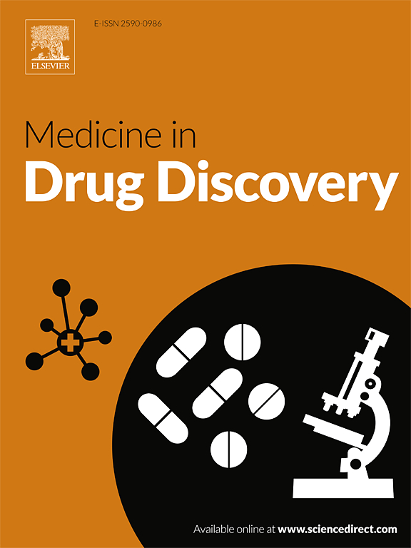 Go to journal home page - Medicine in Drug Discovery